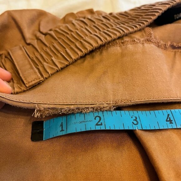 Torrid Linen Blend Shorts - Light Brown 20 - Picture 7 of 10